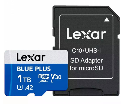 Karta pamięci Lexar 1TB microSDXC Blue Plus UHS-I A2 V30
